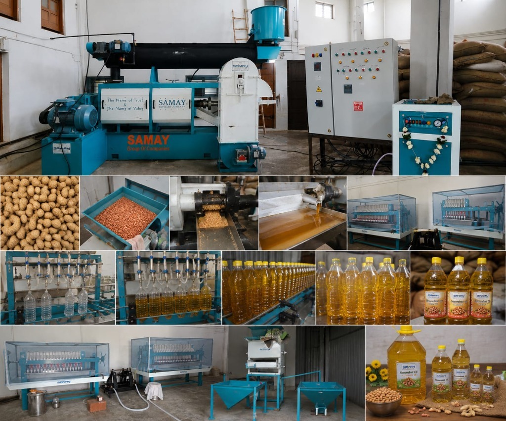 SAMAY Oil Production Process Steps